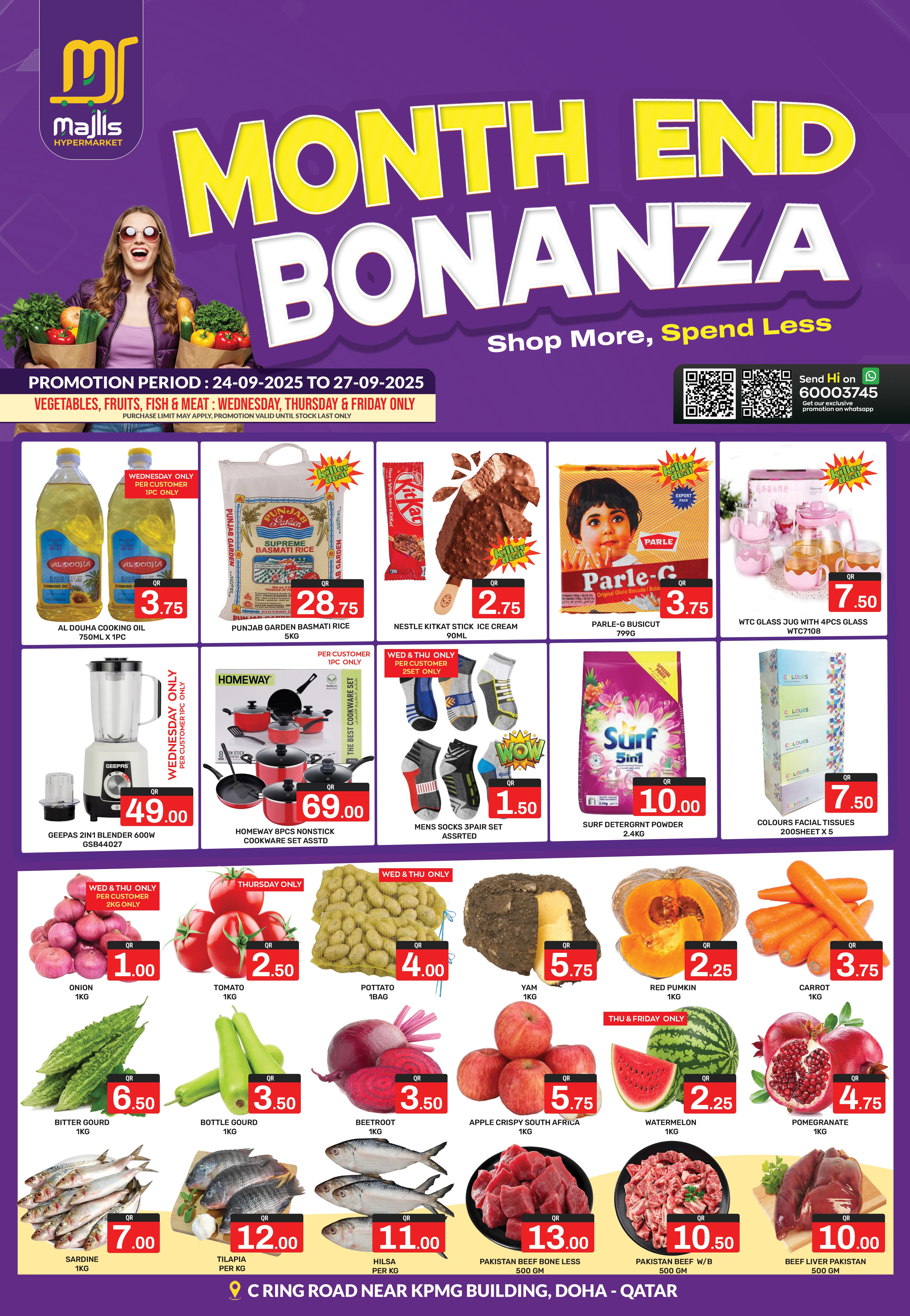 Month End Bonanaza